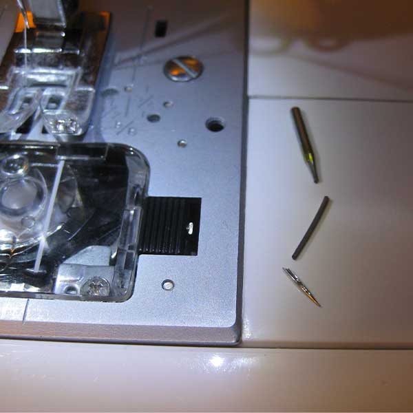 Broken Sewing Machine Needle
