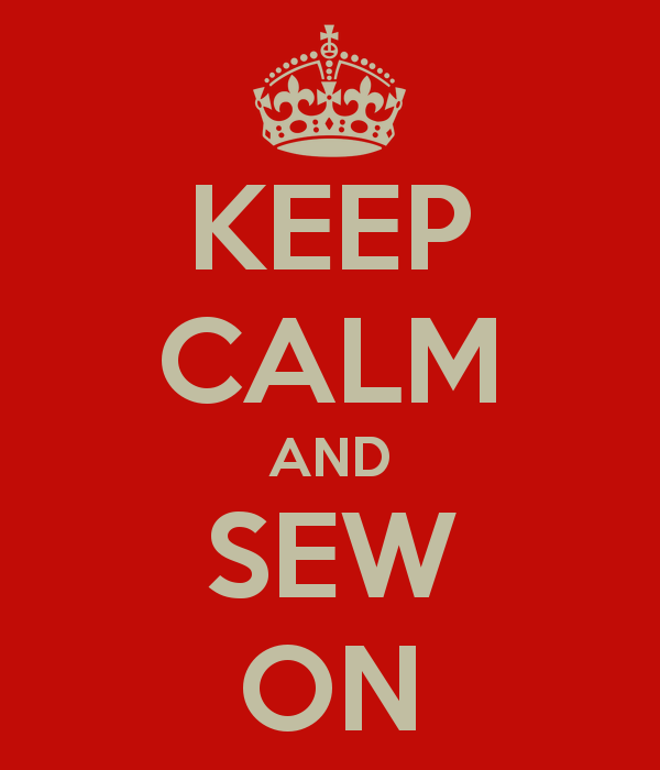 Keep Calm Sew On