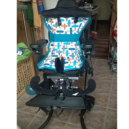 Quilt for Special Needs Chair